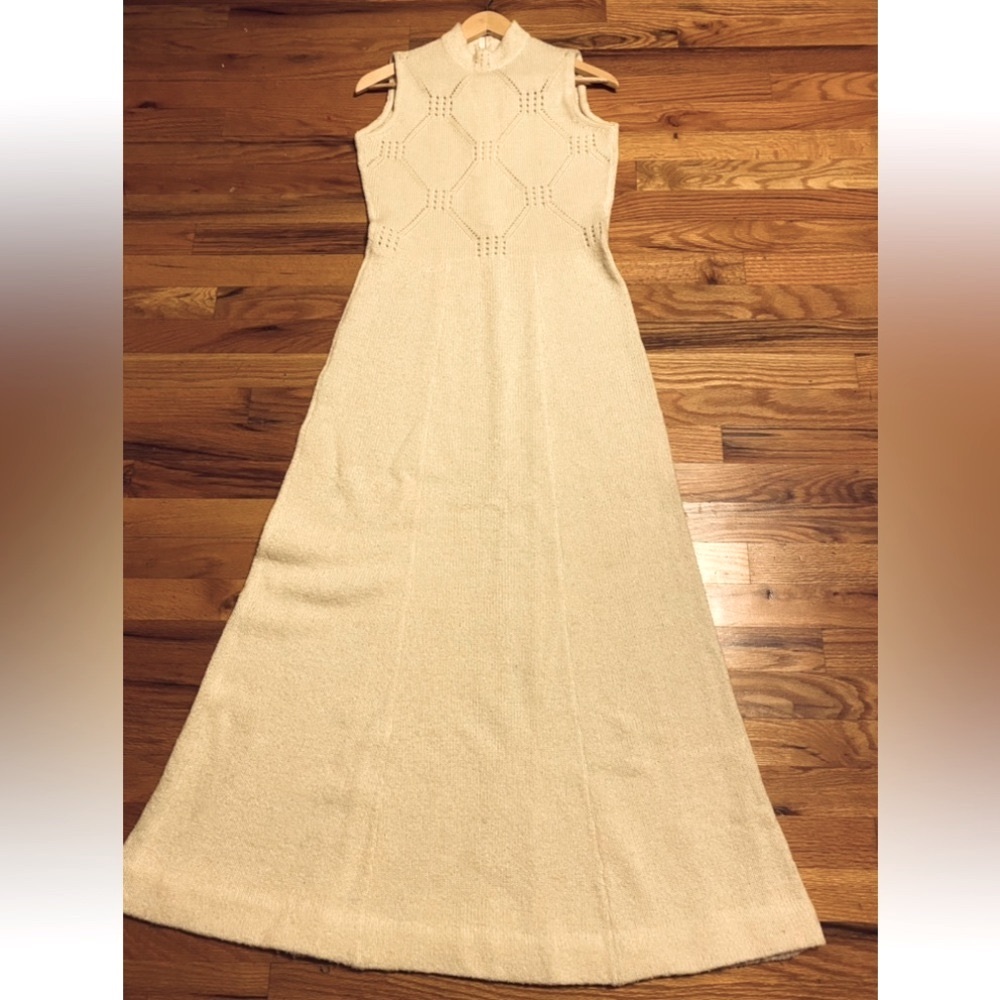 Stunning Marni Knits Rosalyn Cherry Designs Vintage Wool Dress 12 - No…